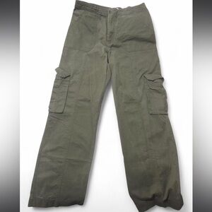 Abercrombie & Fitch Olive Straight Leg Pants